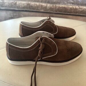 Johnston & Murphy Men's Camel Suede Size 9M - NWOT